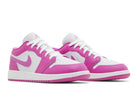 Tênis Air Jordan 1 Low Fire Pink Rosa detalhe do solado