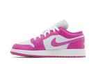 Tênis Air Jordan 1 Low Fire Pink Rosa vista traseira