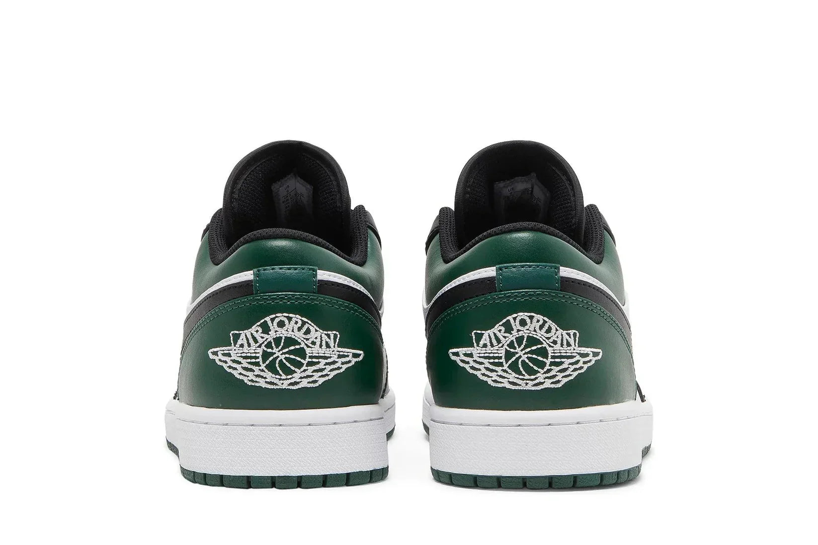 Tênis Air Jordan 1 Low Green Toe Verde detalhe do solado