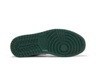 Tênis Air Jordan 1 Low Green Toe Verde detalhe do material