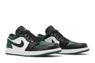 Tênis Air Jordan 1 Low Green Toe Verde detalhe lateral