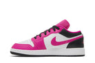 Tênis Air Jordan 1 Low GS Fierce Pink Rosa detalhe do solado