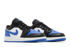 Tênis Air Jordan 1 Low Alternate Royal Toe Azul vista traseira