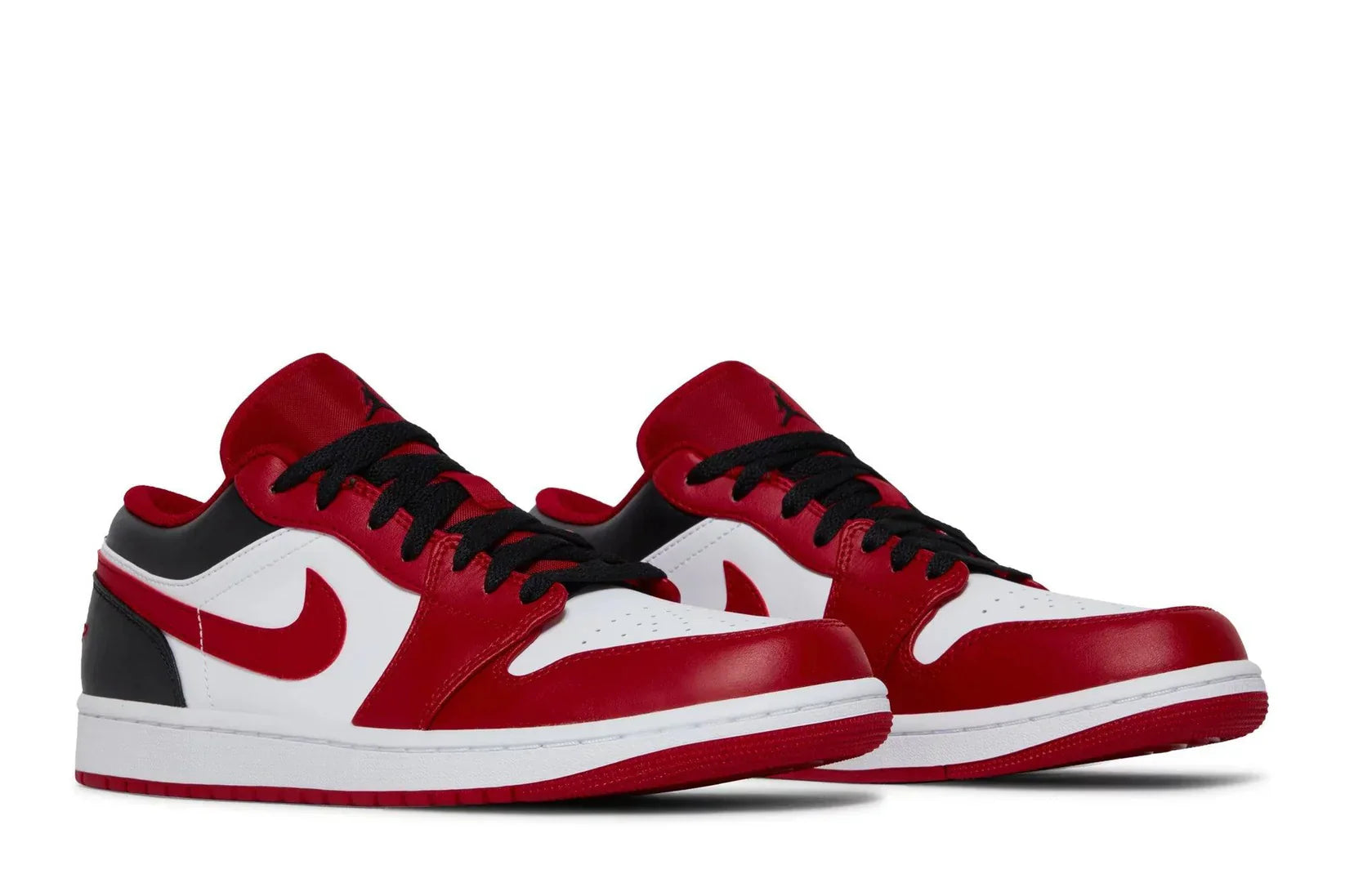 Tênis Air Jordan 1 Low Gym Red Black Vermelho detalhe do solado