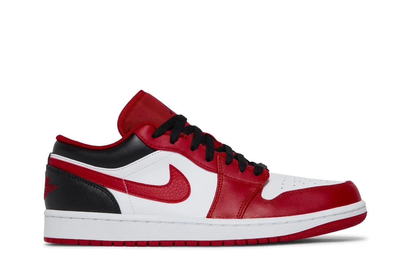 Tênis Air Jordan 1 Low Gym Red Black Vermelho vista superior