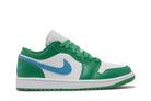 Tênis Air Jordan 1 Low Lucky Green Verde vista lateral