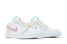Tênis Air Jordan 1 Low Multicolor Sashiko Colorido detalhe do material