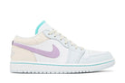Tênis Air Jordan 1 Low Multicolor Sashiko Colorido vista superior