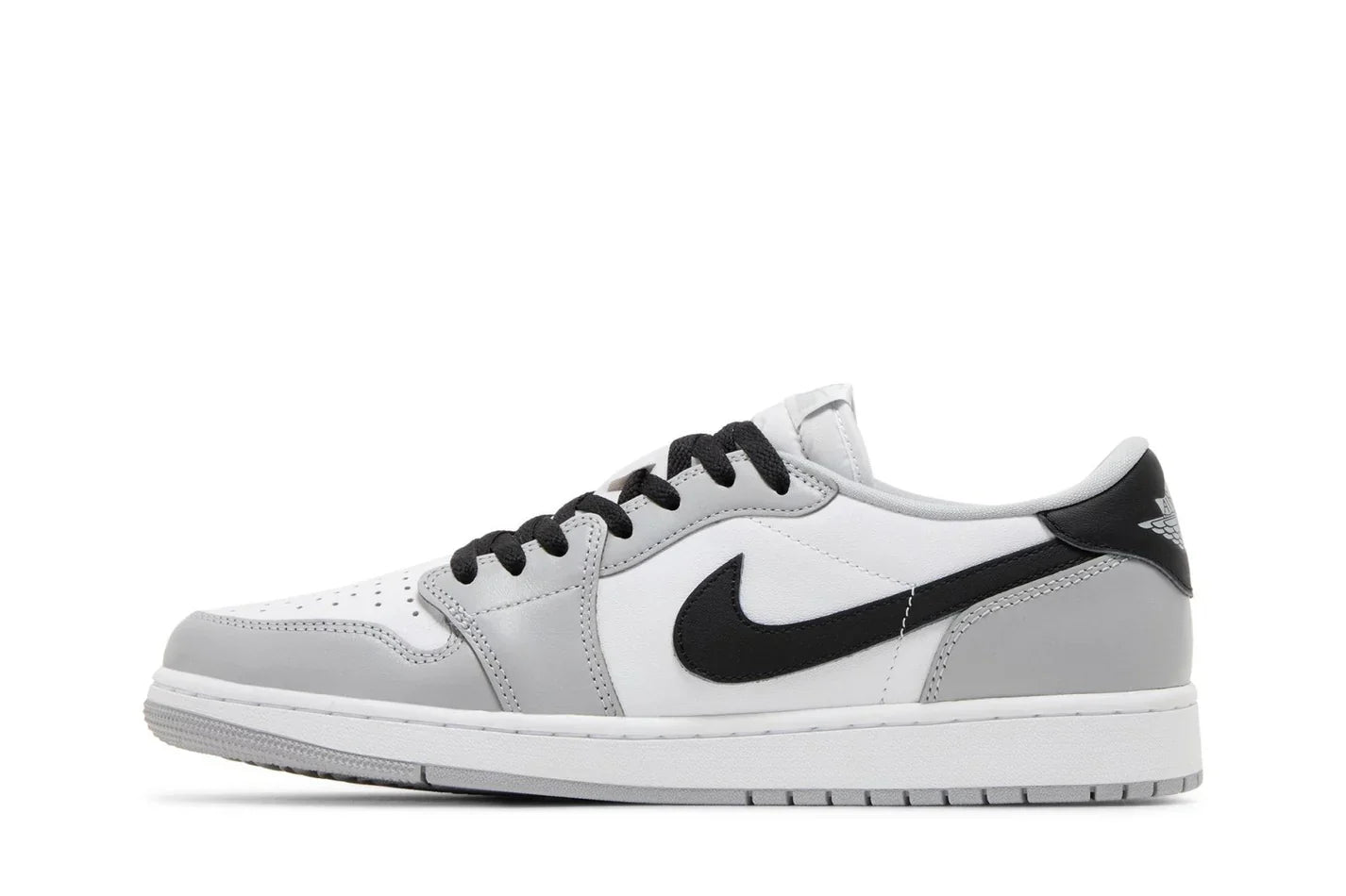 Tênis Air Jordan 1 Low Og Barrons Cinza detalhe do solado
