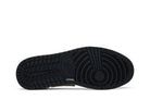 Tênis Air Jordan 1 Low OG EX Black and Smoke Grey Cinza detalhe do material