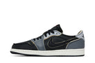 Tênis Air Jordan 1 Low OG EX Black and Smoke Grey Cinza vista traseira