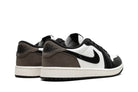 Tênis Air Jordan 1 Low Og Mocha Marrom detalhe do material