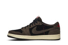Tênis Air Jordan 1 Low Og Sp x Travis Scott Mocha detalhe do material