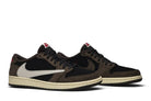 Tênis Air Jordan 1 Low Og Sp x Travis Scott Mocha vista traseira