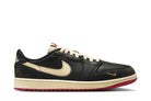 Tênis Air Jordan 1 Low OG x Nigel Sylvester Better With Time Preto vista lateral