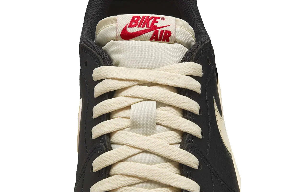 Tênis Air Jordan 1 Low OG x Nigel Sylvester Better With Time Preto vista traseira