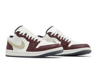 Tênis Air Jordan 1 Low Year of Dragon 2024 detalhe do material