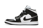 Tênis Air Jordan 1 Mid Panda Preto vista traseira