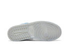 Tênis Air Jordan 1 Mid SE French Blue Azul detalhe do material