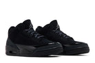 Tênis Air Jordan 3 Retro Black Cat Preto detalhe do solado