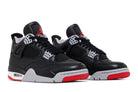 Tênis Air Jordan 4 Bred Reimagined Preto vista superior