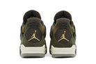 Tênis Air Jordan 4 Craft Medium Olive Verde detalhe do solado