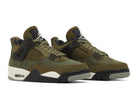 Tênis Air Jordan 4 Craft Medium Olive Verde vista superior