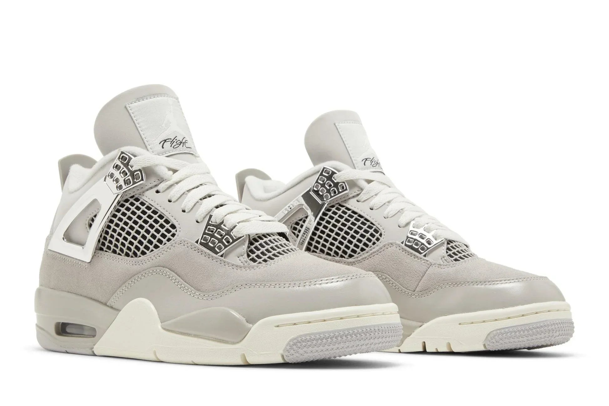 Tênis Air Jordan 4 Frozen Moments Cinza vista superior