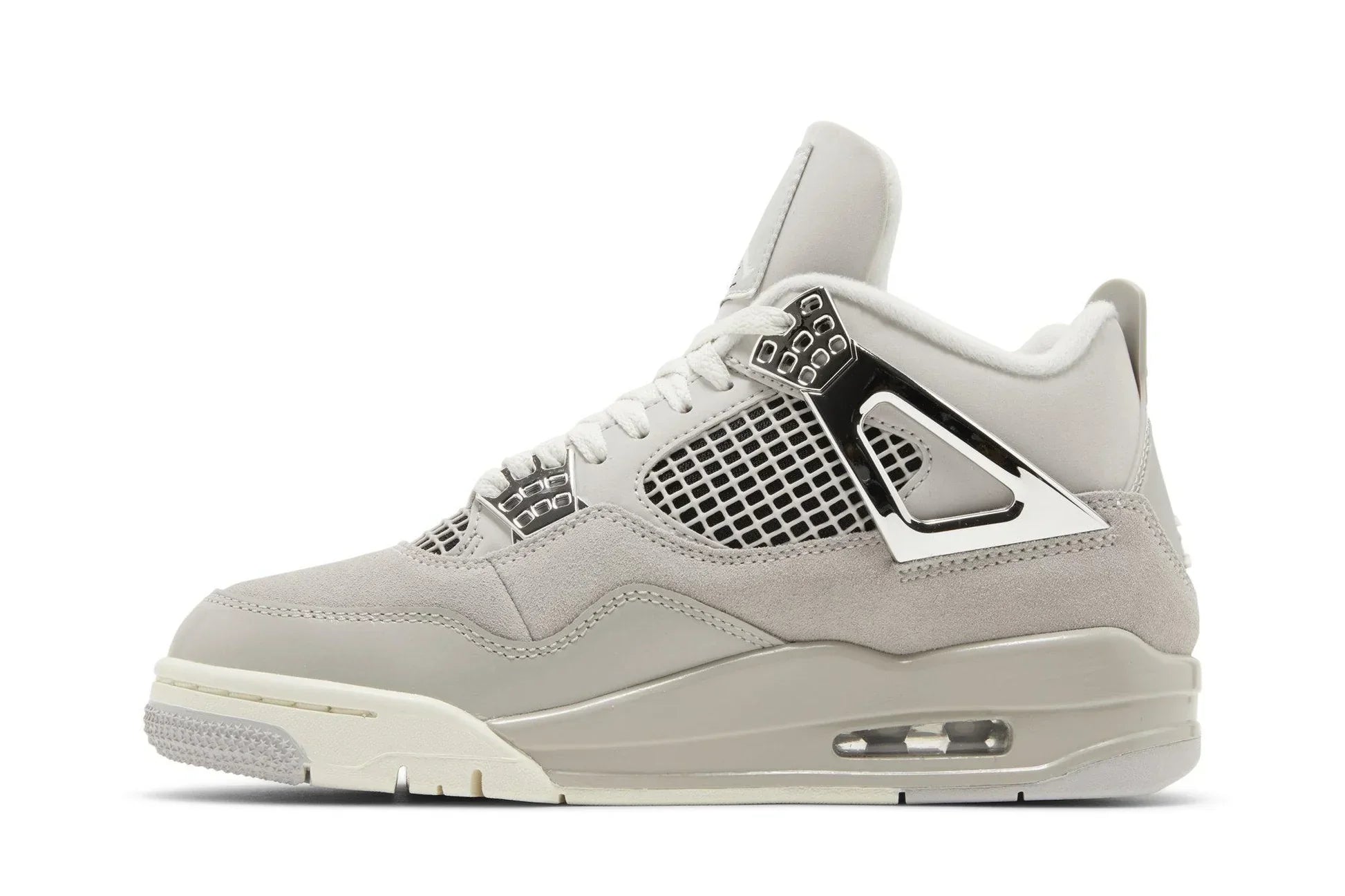 Tênis Air Jordan 4 Frozen Moments Cinza vista traseira