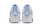 Tênis Air Jordan 4 Retro Forget Me Not Azul detalhe do material