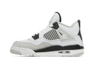 Tênis Air Jordan 4 Retro Military Black Branco vista traseira