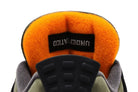 Tênis Air Jordan 4 Retro OG SP Undefeated (2025) Verde detalhe do acabamento