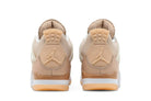 Tênis Air Jordan 4 Retro Shimmer Rosa detalhe do material