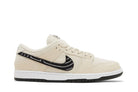 Tênis Nike SB Dunk Low Albino & Preto Jiu-Jitsu vista superior