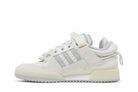 Tênis Adidas Forum Buckle Low x Bad Bunny White Branco detalhe do material