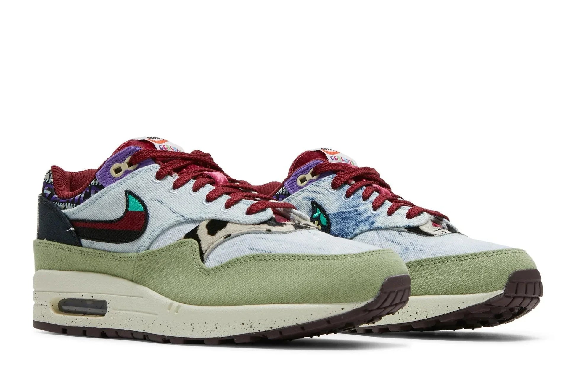 Tênis Concepts x Air Max 1 SP Mellow Colorido vista superior