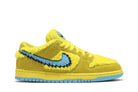 Tênis Grateful Dead x Nike SB Dunk Low Yellow Bear Amarelo vista lateral