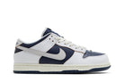 Tênis HUF x Nike SB Dunk Low New York Branco/Azul vista superior
