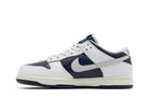 Tênis HUF x Nike SB Dunk Low New York Branco/Azul detalhe do solado