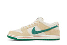 Tênis Jarritos x Nike SB Dunk Low Branco/Verde detalhe lateral