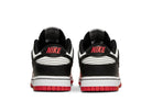 Tênis NBA x Nike Dunk Low Chicago Vermelho/Preto vista traseira