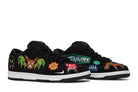 Tênis Neckface x Nike SB Dunk Low Pro Black Preto detalhe do solado