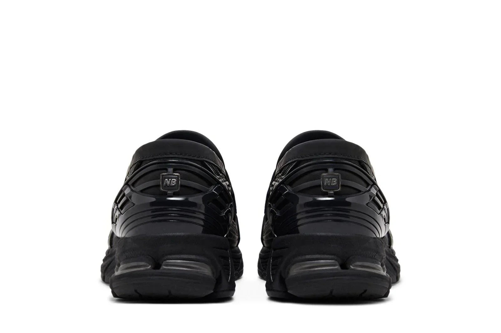 Tênis New Balance 1906L Preto Couro Mesh Preto vista traseira