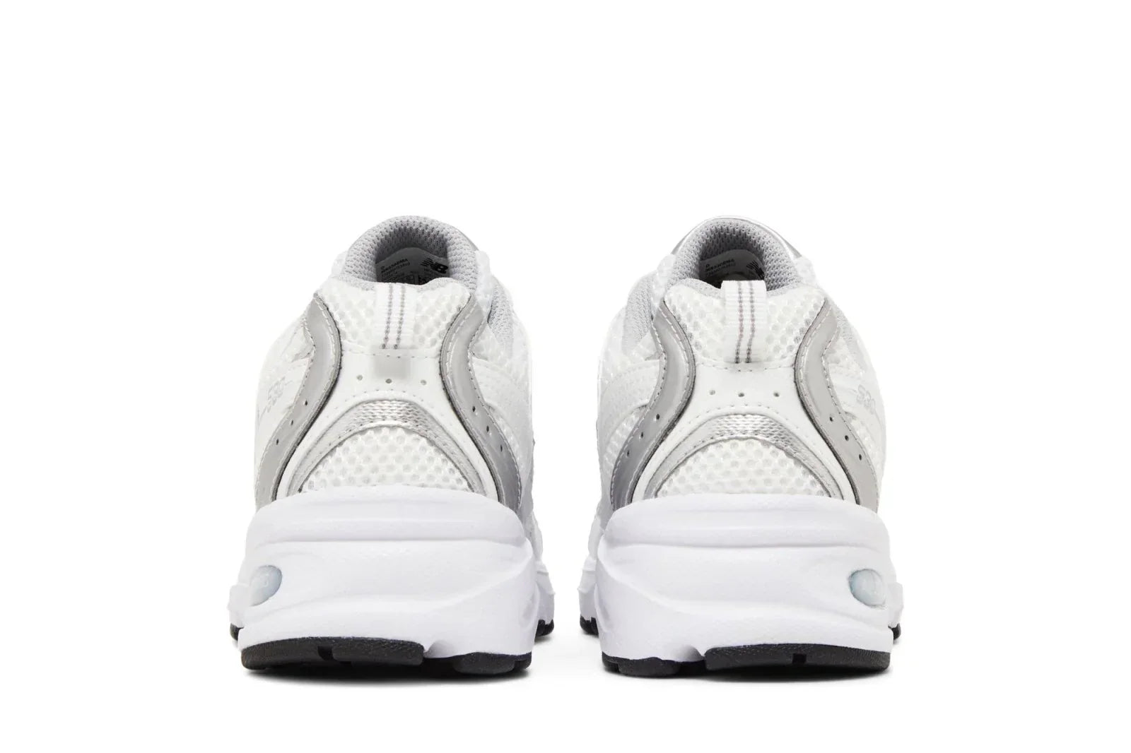 Tênis New Balance 530 Silver White Branco detalhe do material