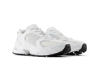 Tênis New Balance 530 White Pearl Grey Branco detalhe do material