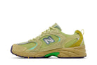 Tênis New Balance 530 x Salehe Bembury Prosperity Be The Prize Verde detalhe lateral