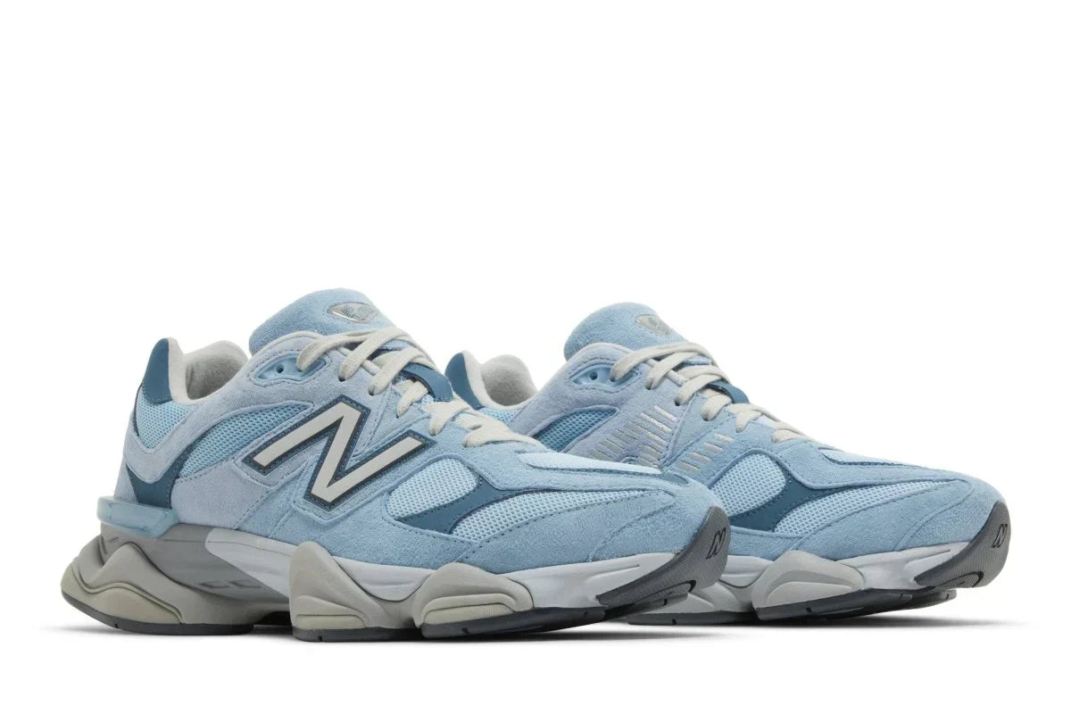 Tênis New Balance 9060 Chrome Blue Azul vista superior