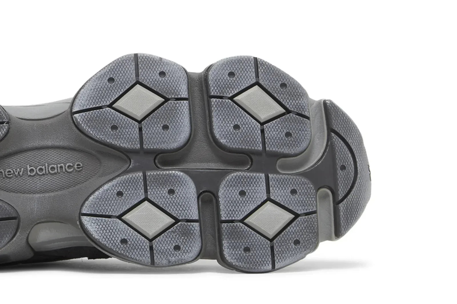 Tênis New Balance 9060 Magnet Cinza detalhe lateral