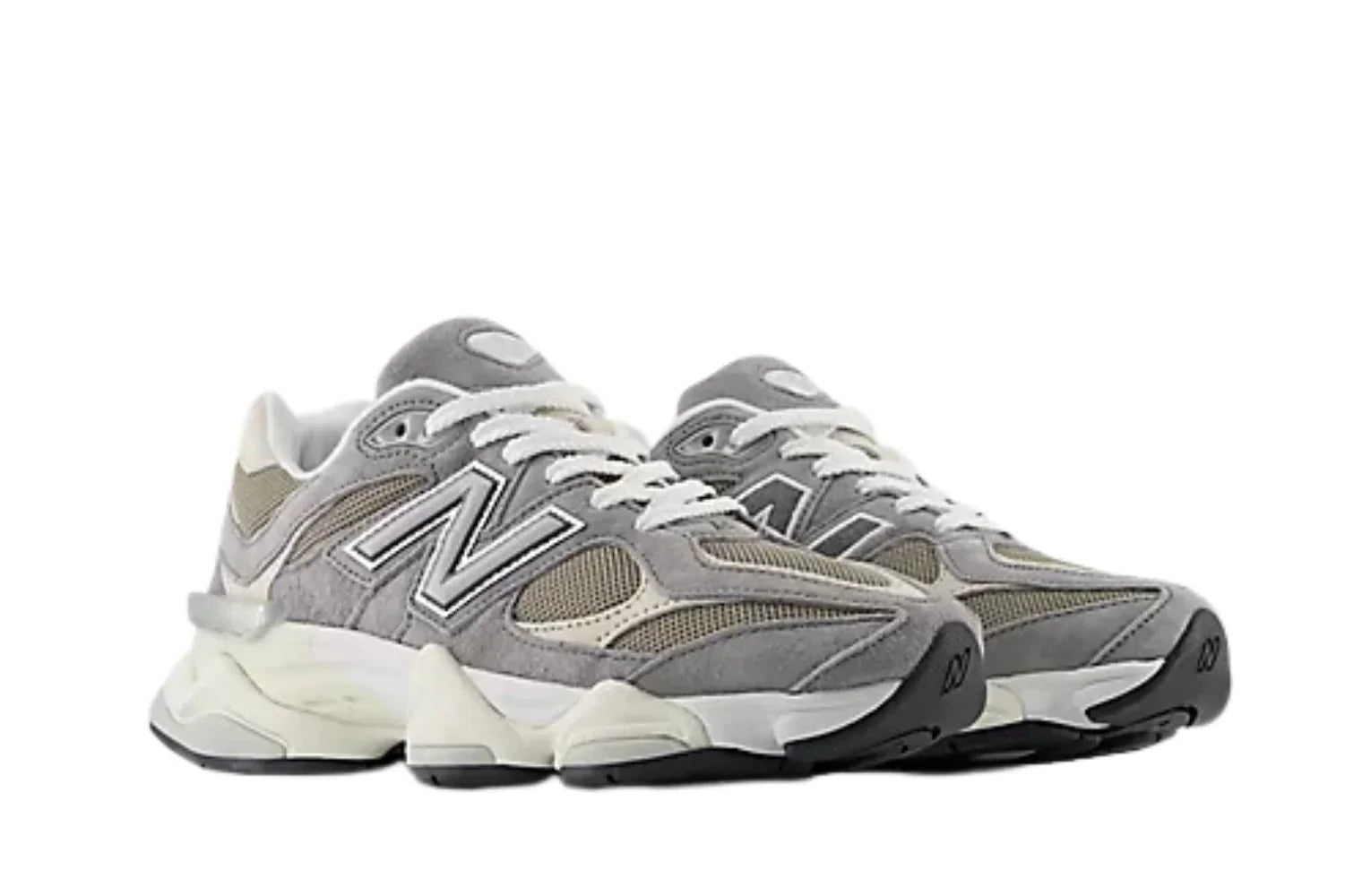 Tênis New Balance 9060 Slate Grey Arid Stone Cinza vista superior