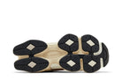 Tênis New Balance 9060 Sparrow Flat Taupe Marrom detalhe do material